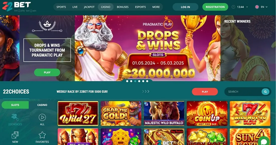 22Bet Casino